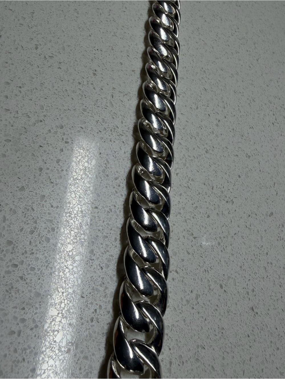 925 Sterling Silver Cuban Link Bracelet 8.75” 15mm Heavy Men’s Box Clasp - Picture 5 of 12